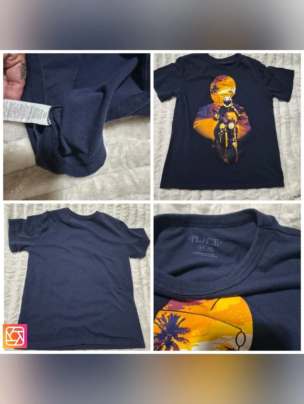 Boy's Summer Lot (9 items) Graphic Tees & Shorts